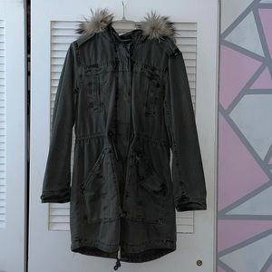 AE Winter Coat w/ Fur Hood